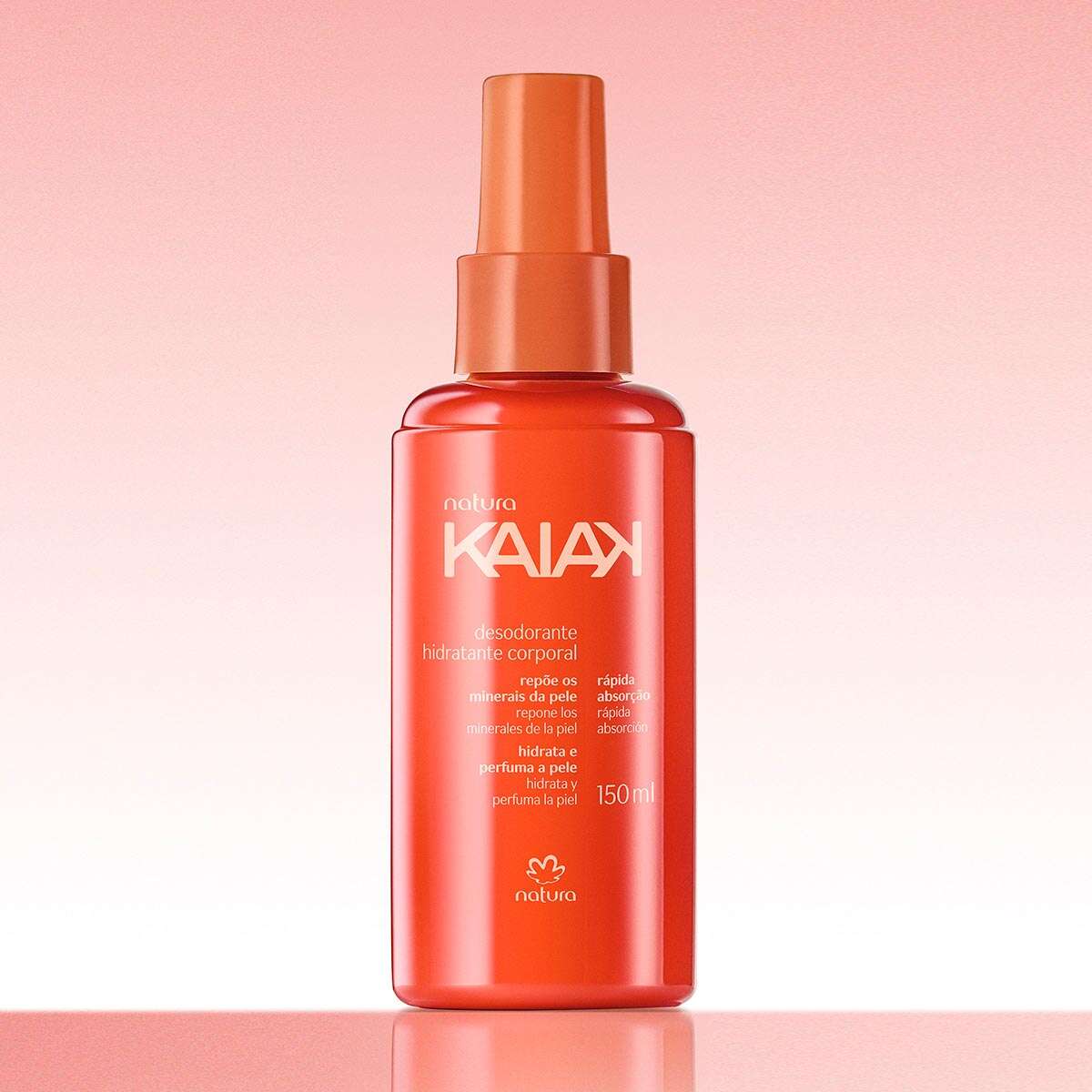 Kaiak Feminino Moisturizing Body Deodorant - 150ml