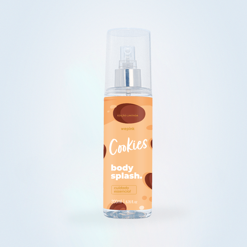 Body Splash Cookies Desodorante Colônia Wepink - 200ml