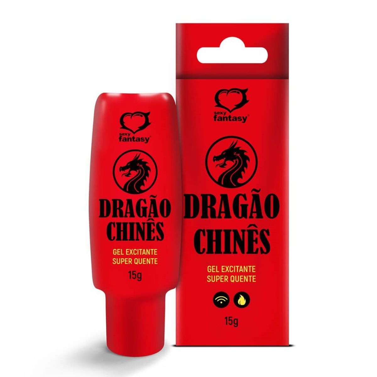 Gel Dragão Chinês Excitante Super Quente - 15g
