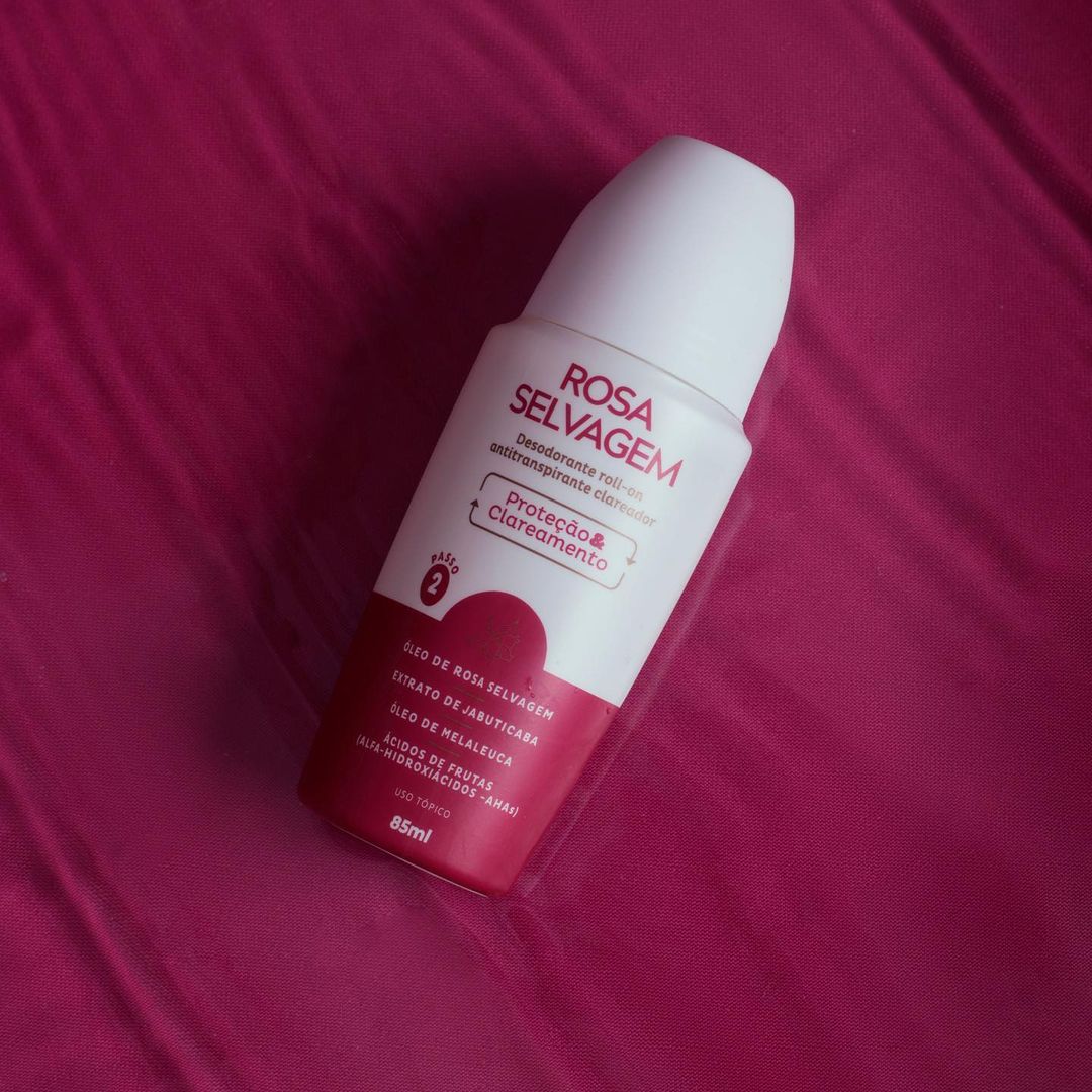 Whitening Roll-on Deodorant Rosa Selvagem - 85ml