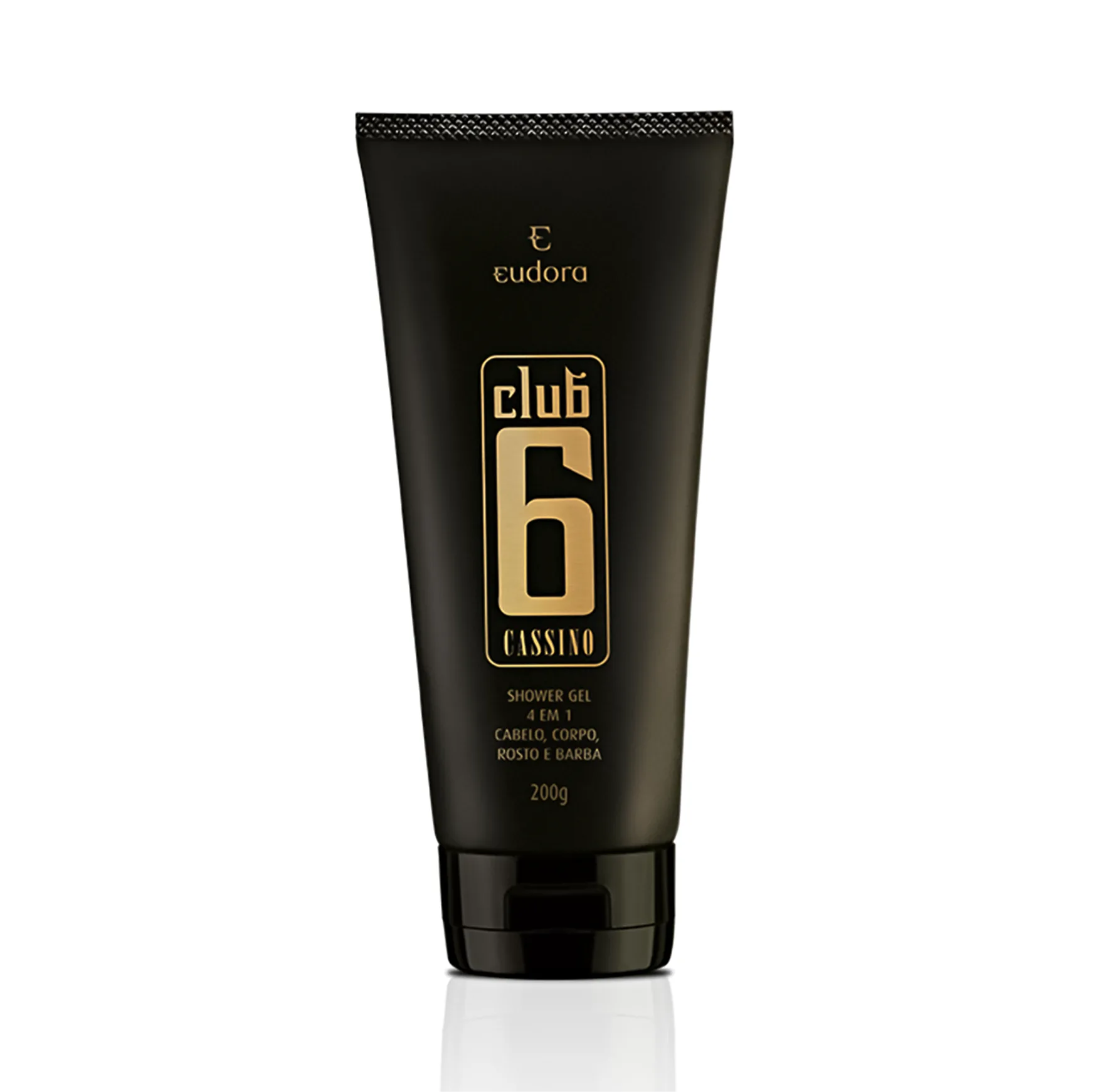 Club 6 Cassino Shower Gel 4 em 1 200ml