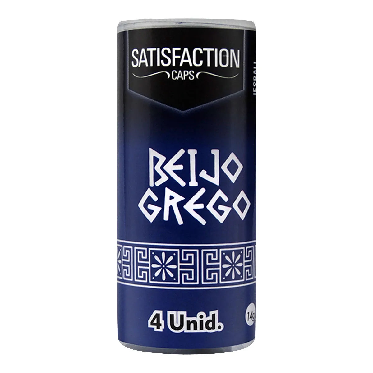 BEIJO GREGO 4 UNIDADES – SATISFACTION CAPS – Ida Beauty Brasil