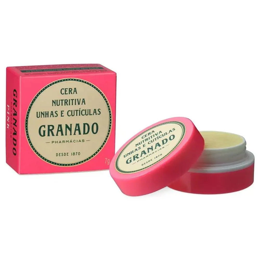 Cera Nutritiva Unhas e Cutículas Pink Granado - 7g