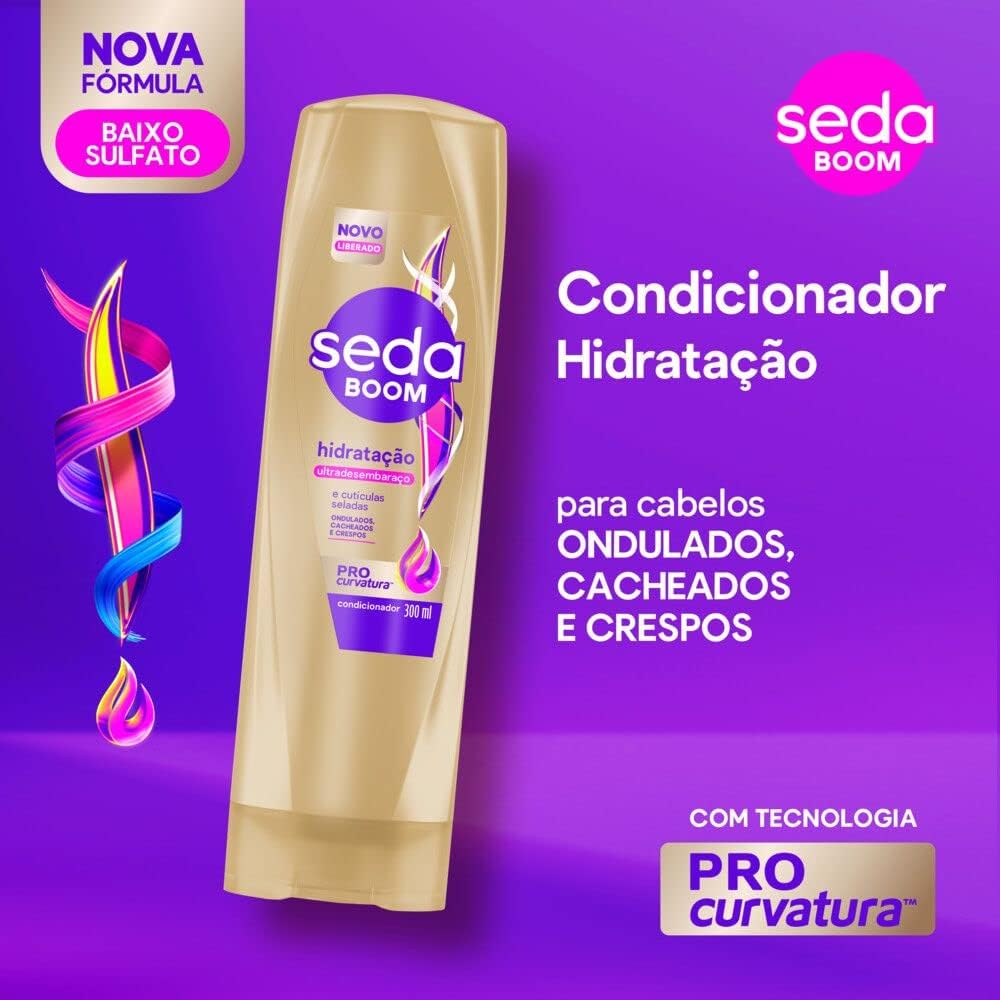 Condicionador Seda Boom Hidratação - 300ml