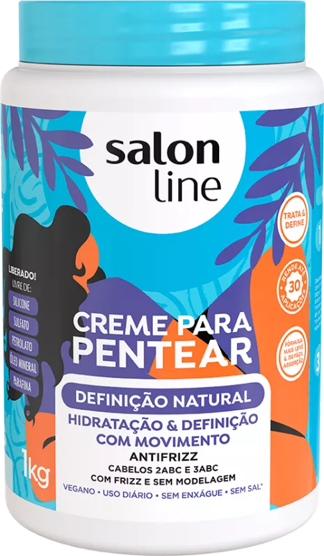Creme para Pentear Salon Line Definição Natural - 1kg