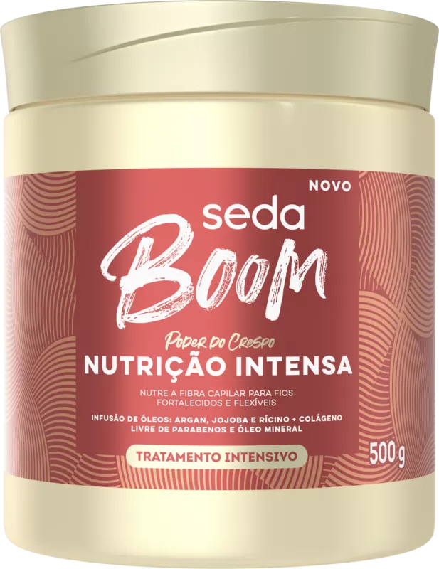 Seda Boom Máscara Capilar De Tratamento Nutrição Intensa - 500g