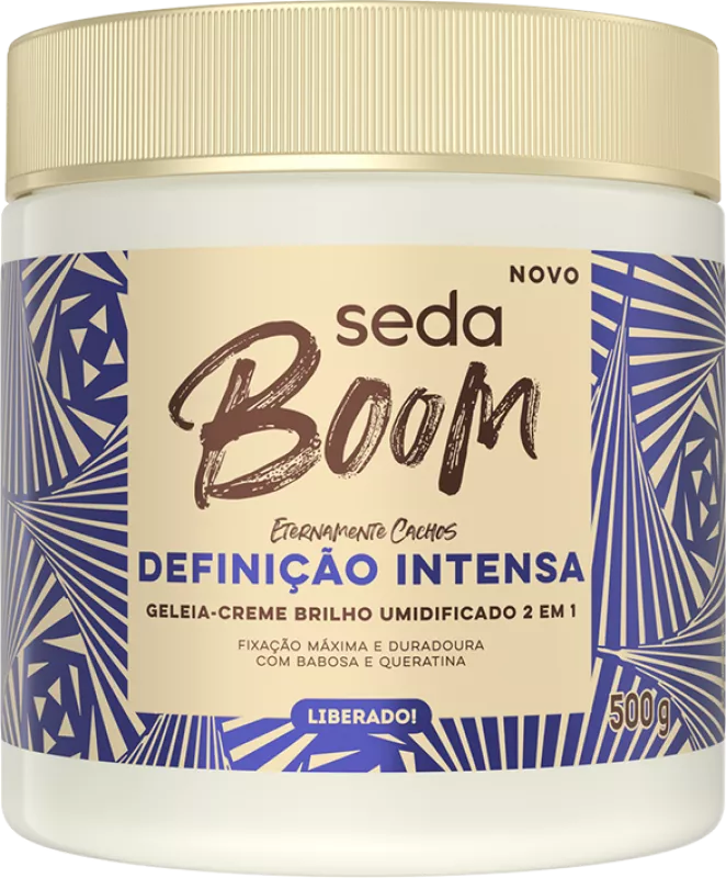 Geléia Capilar Seda Boom Definição Intensa - 500g