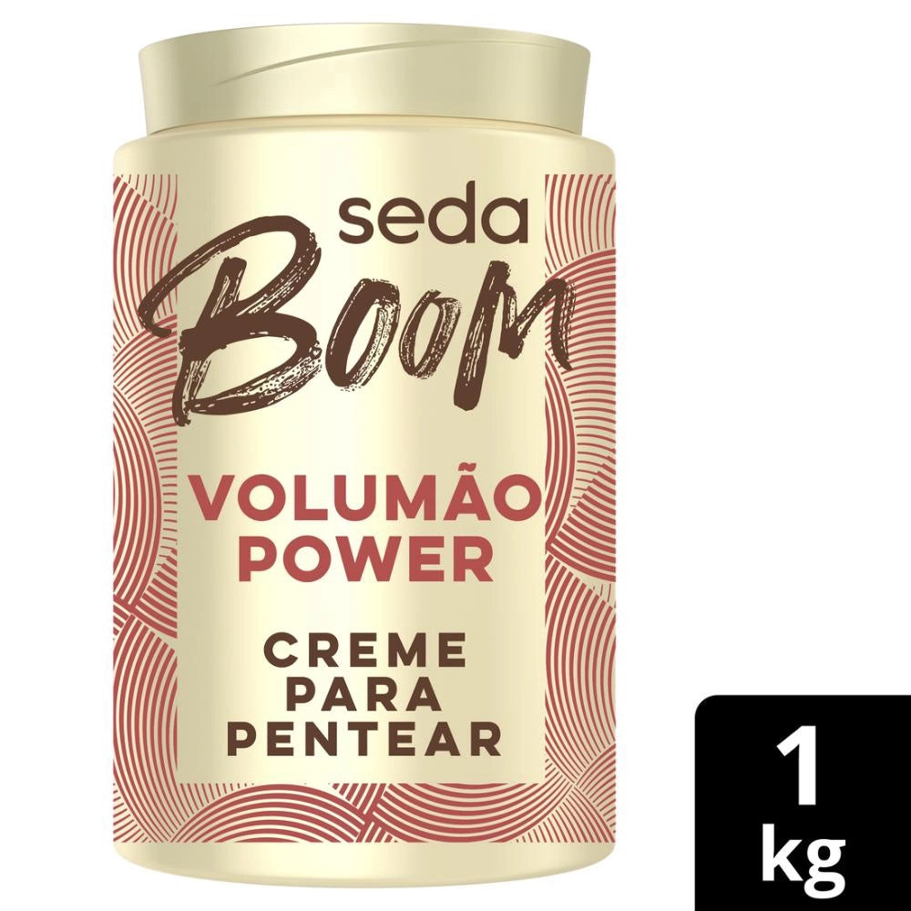 Creme De Pentear Seda Boom Volumão Power - 1Kg