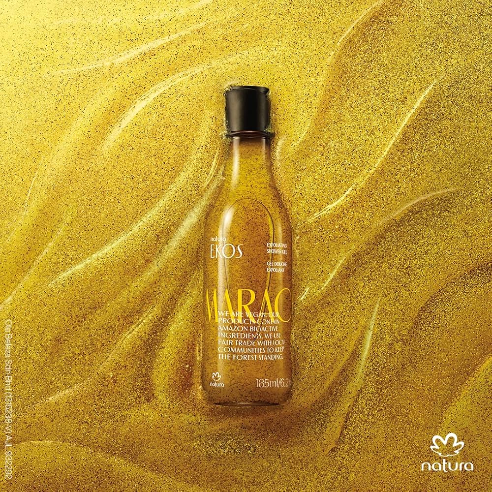Sabonete Líquido Esfoliante Ekos Maracujá - 185ml