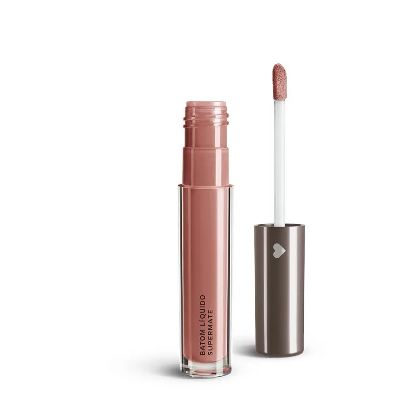 Liquid Lipstick Supermate Bege Begeli 4ml