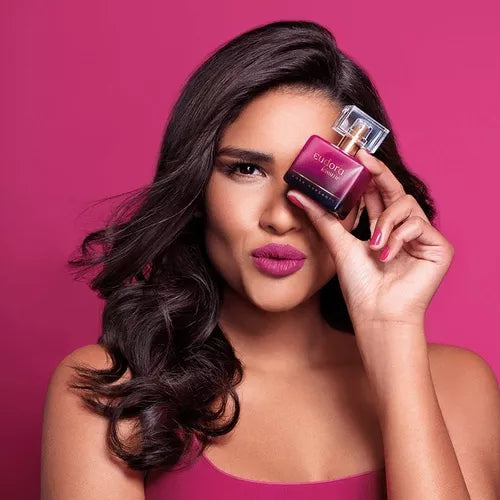 Cologne Deodorant Kiss Me Rosa Marcante 50ml