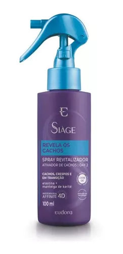 Spray Capilar Revitalizador Siàge Revela Os Cachos - 100ml