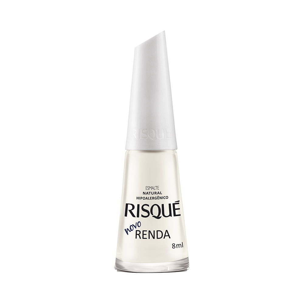 Risqué Hypoallergenic Nail Polish Renda Natural 8 ml