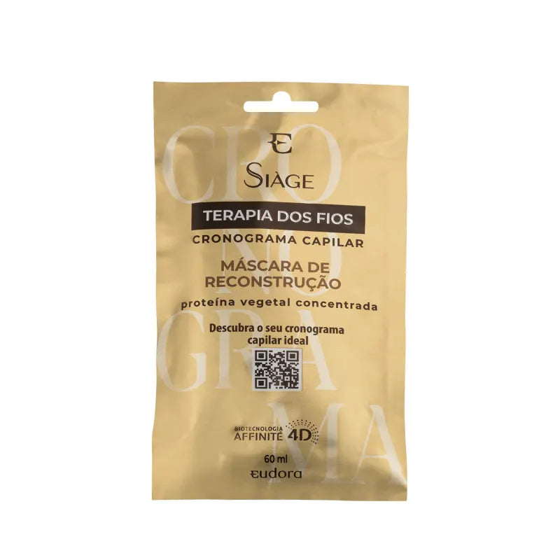 Siàge Terapia dos Fios Capilar Cronograma Reconstruction Mask Sachet 60ml