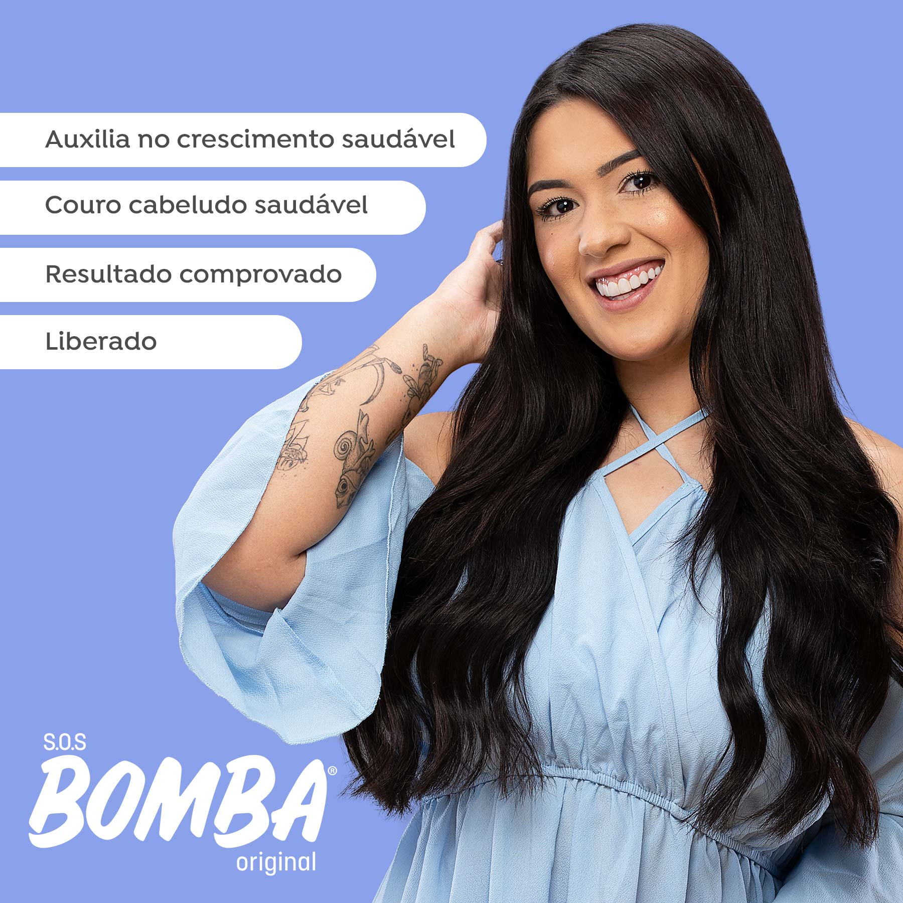 Tônico Fortalecedor SOS Bomba Crescimento Acelerado Salon Line - 100ml