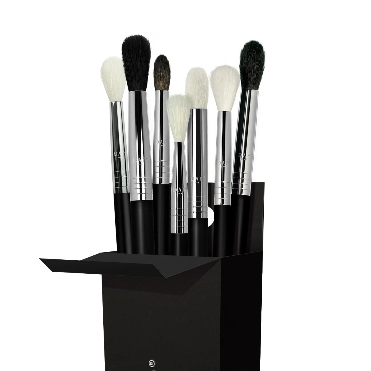 KIT PINCÉIS DAYMAKEUP PARA ESFUMAR - COM 7 PEÇAS