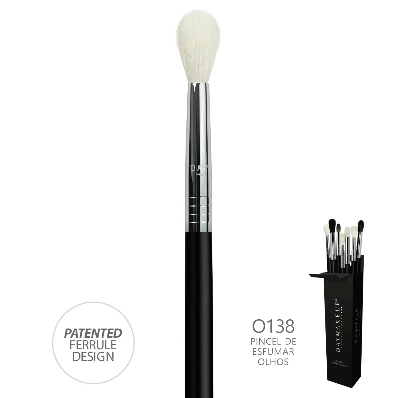 KIT PINCÉIS DAYMAKEUP PARA ESFUMAR - COM 7 PEÇAS