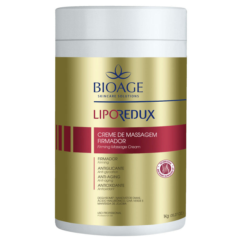 LIPO REDUX CREME DE MASSAGEM FIRMADOR 1KG BI0AGE