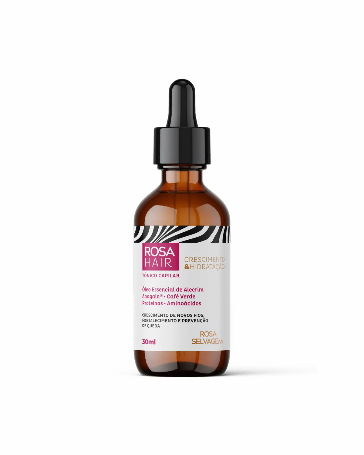 Rosa Hair - Tônico Capilar 30ml
