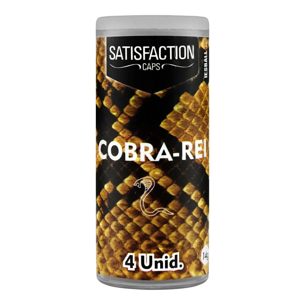Bolinha Cobra Rei Para Massagem Corporal - 4un