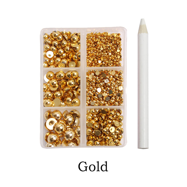 Gold - Box with 6 sizes