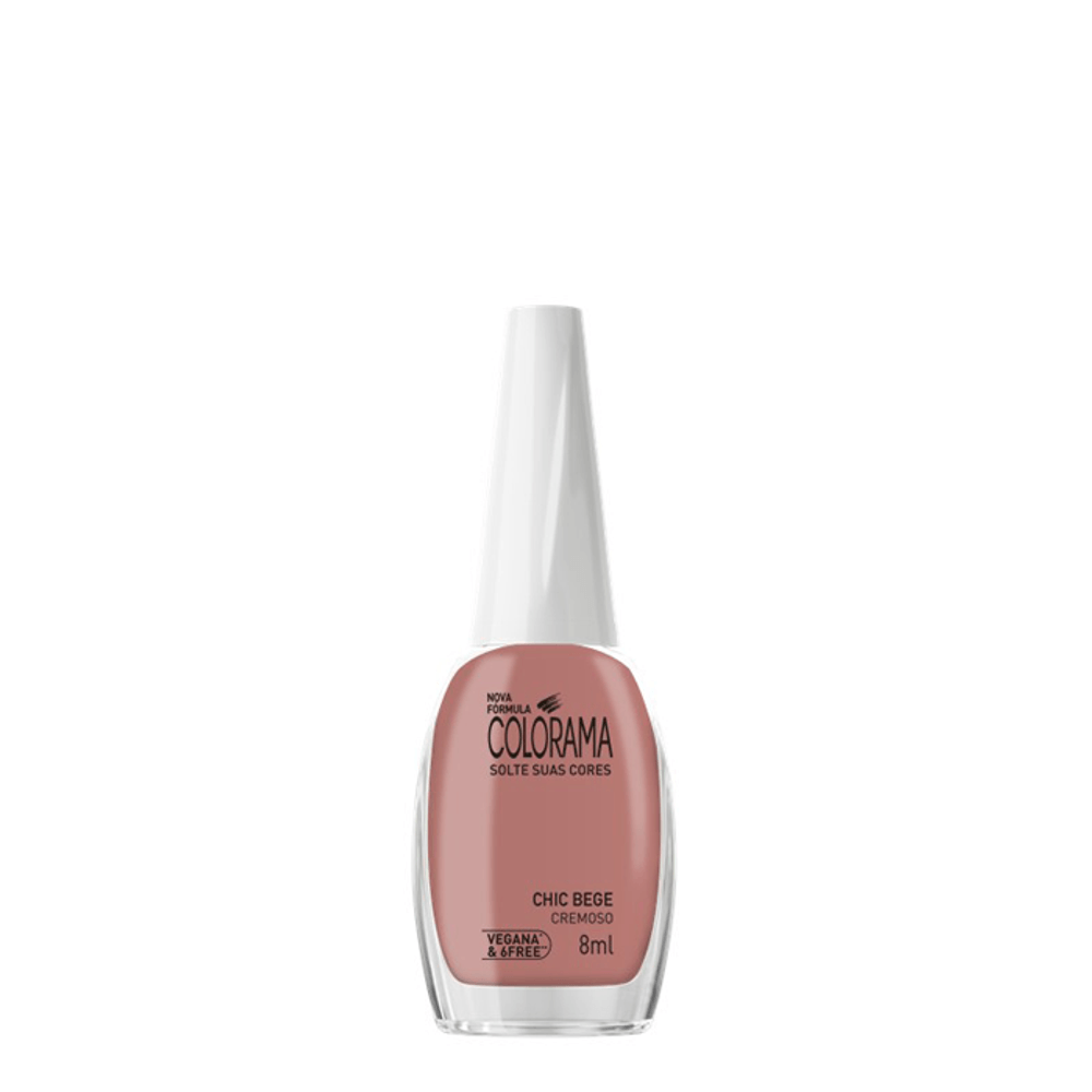 Esmalte Colorama Cremoso chic bege - 8ml