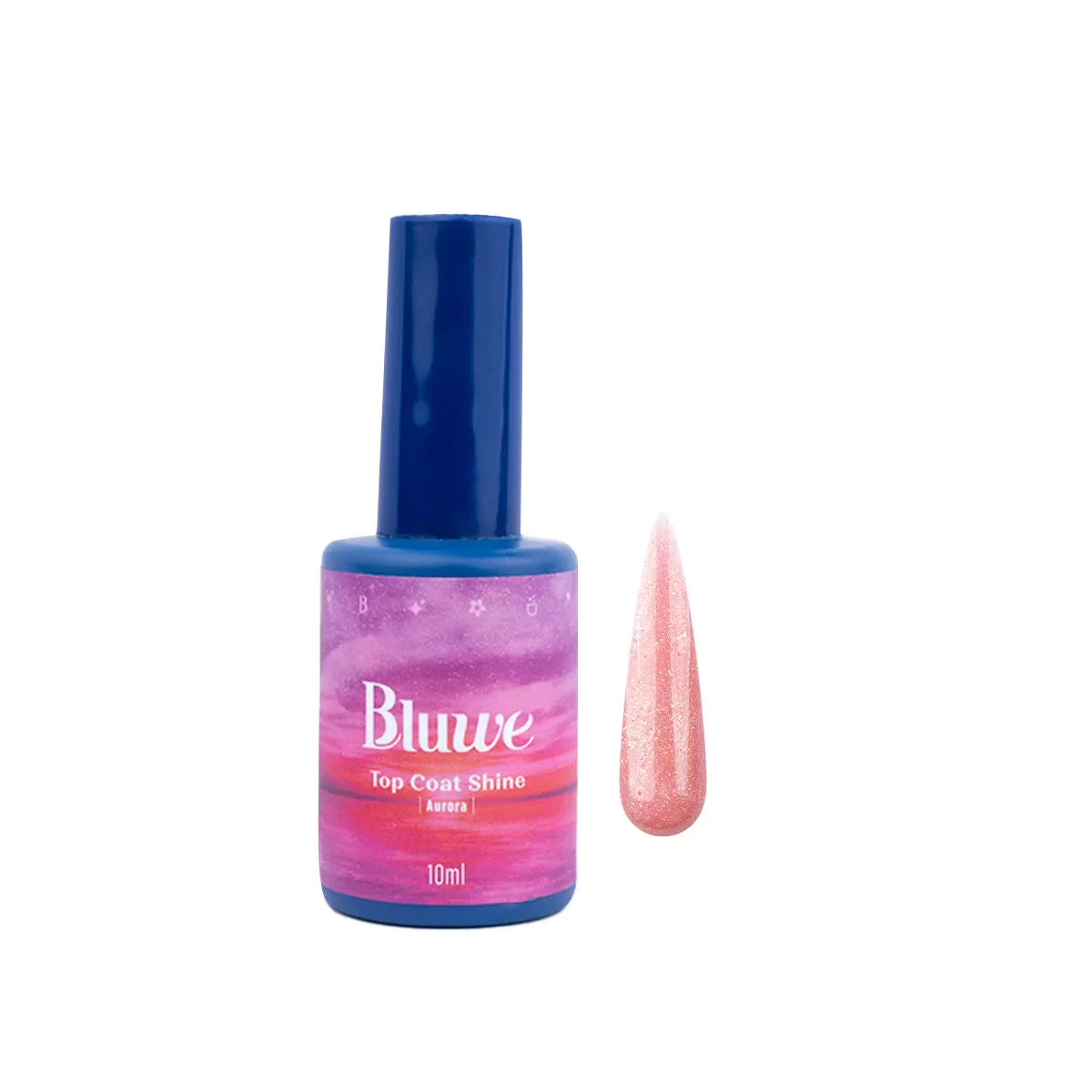 Bluwe Top Coat Shine Aurora - 10ml