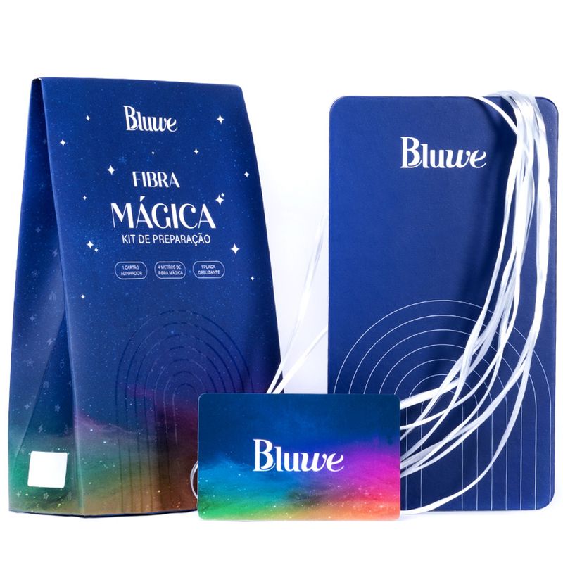 BLUWE KIT FIBRA DE VIDRO PARA UNHAS