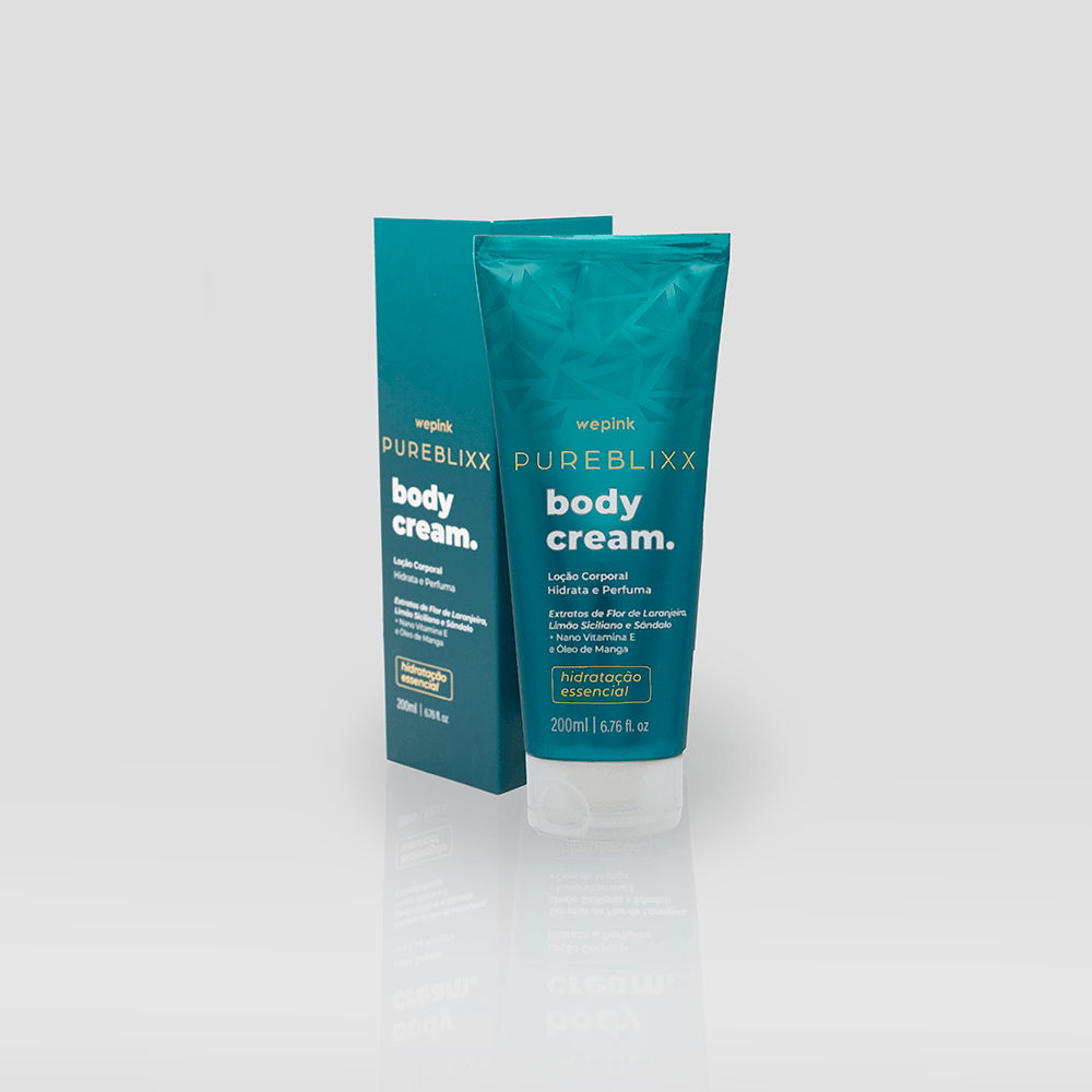 Body Cream Pureblixx Desodorante Hidratante WePink - 200ml