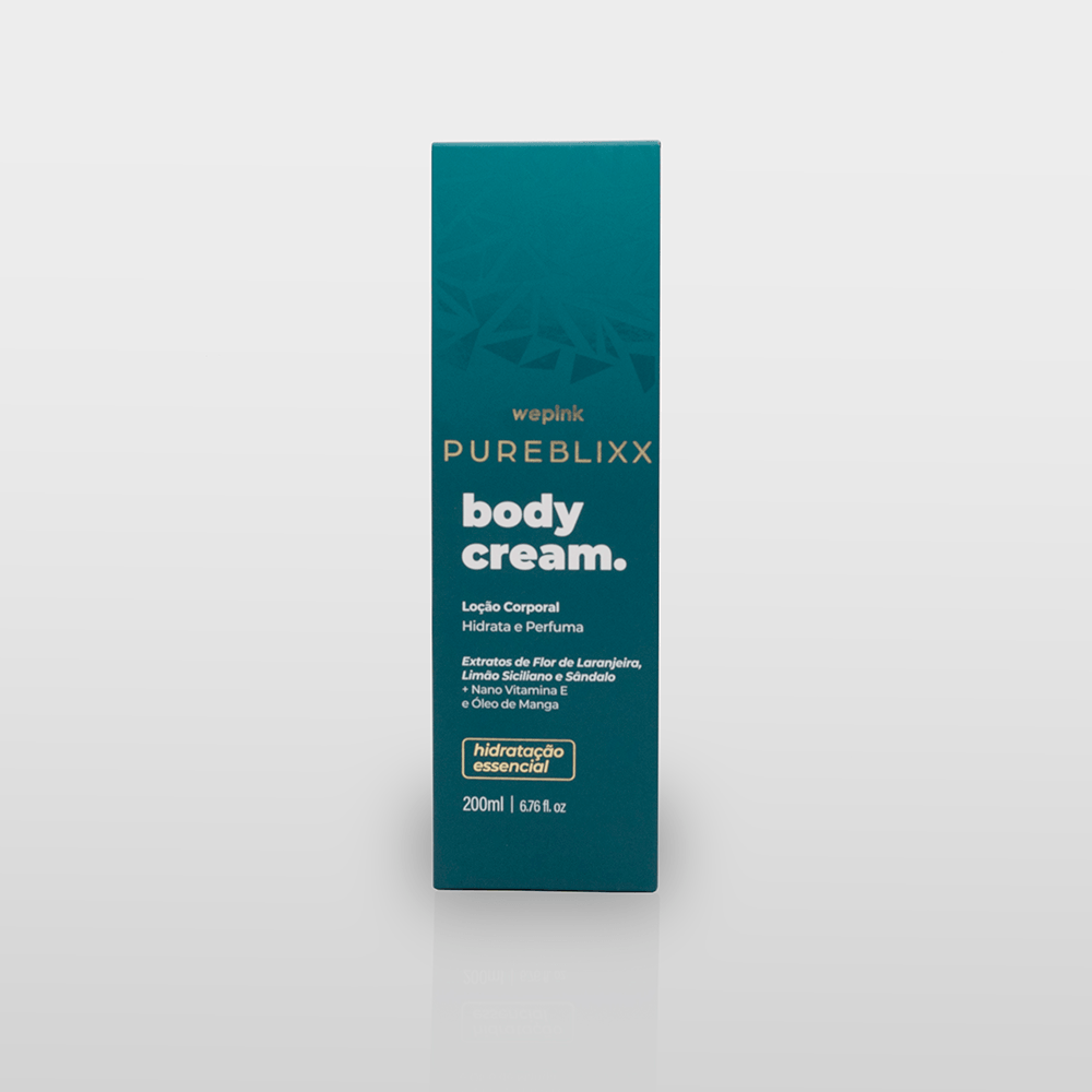 Body Cream Pureblixx Desodorante Hidratante WePink - 200ml