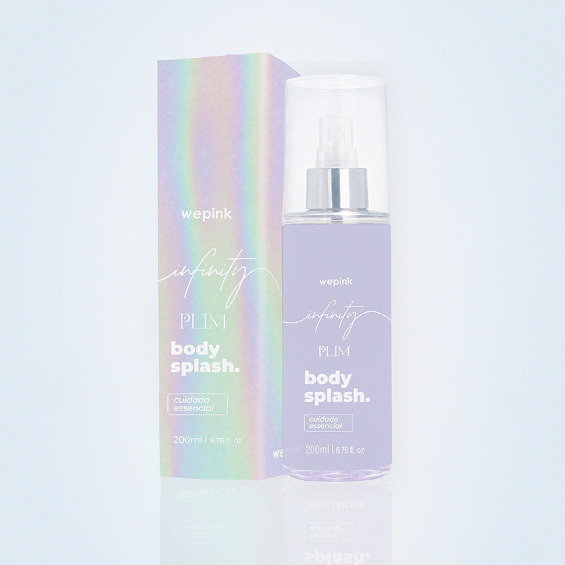 Body Splash Infinity Plim Desodorante Colônia 200ml - Wepink