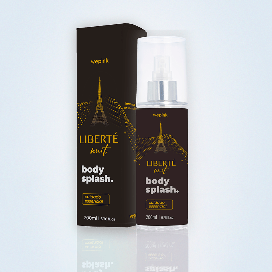 Body Splash Liberté Nuit Desodorante Colônia Wepink - 200ml