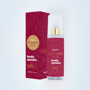 Body Splash Fusion For Her Desodorante Colônia Wepink - 200ml