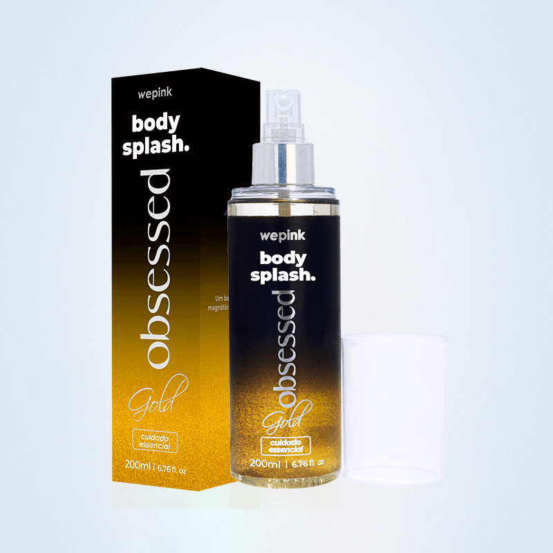 Body Splash Obsessed Gold Desodorante Colônia Wepink - 200ml