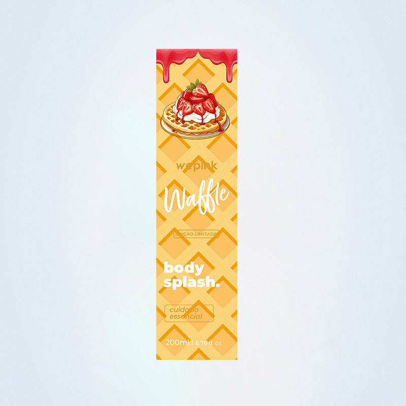 Body Splash Waffle Desodorante Colônia Wepink - 200ml