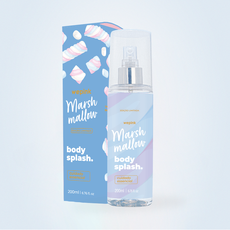 Body Splash Marshmallow Desodorante Colônia Wepink - 200ml