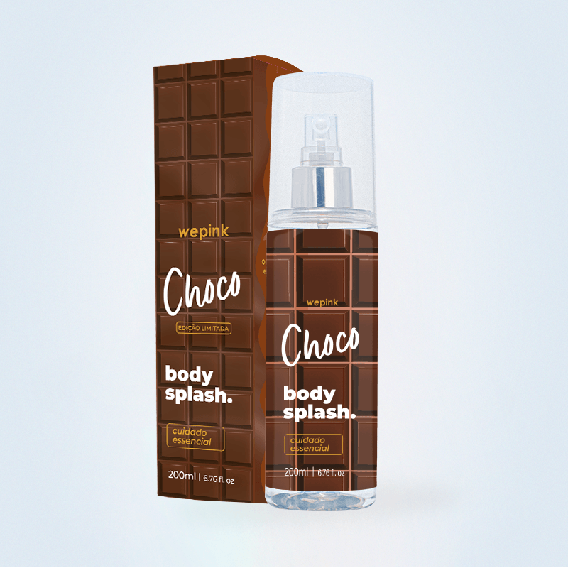 Body Splash Choco Desodorante Colônia Wepink - 200ml
