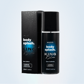 Body Splash King Blue Desodorante Colônia wepink - 200ml