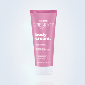 Body Cream Celebrate Life Desodorante Hidratante 200ml - Wepink