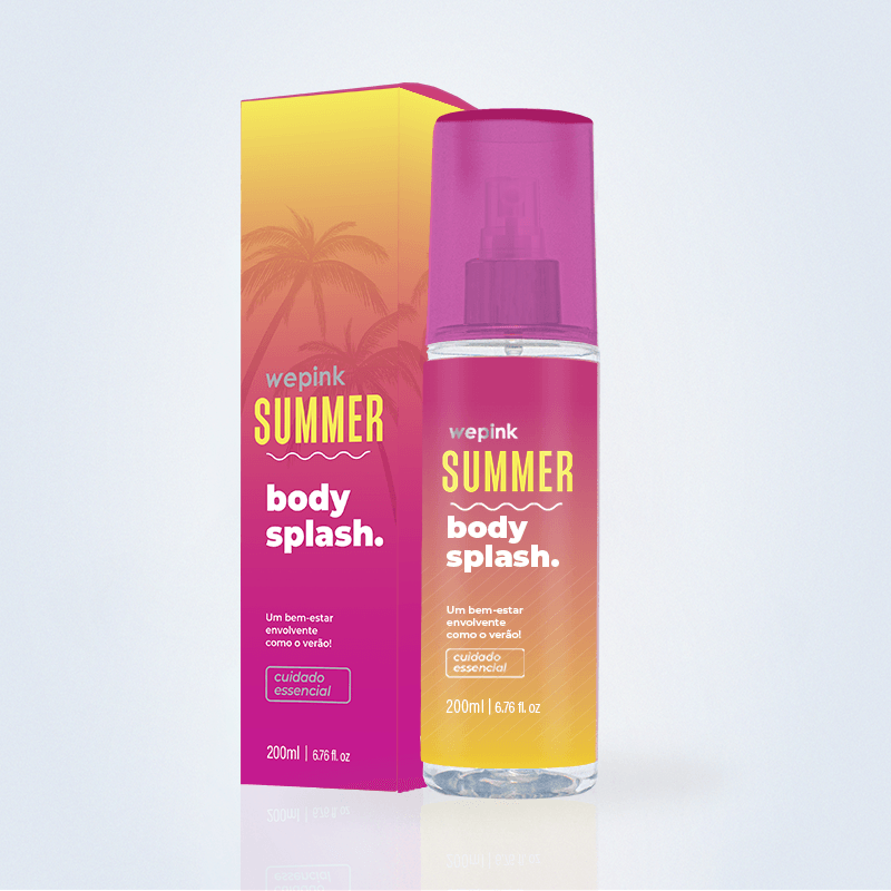 Body Splash Summer Desodorante Colônia Wepink - 200ml