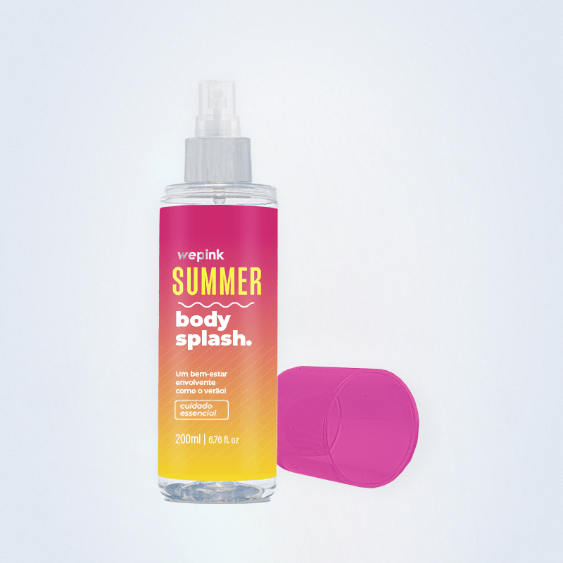 Body Splash Summer Desodorante Colônia Wepink - 200ml