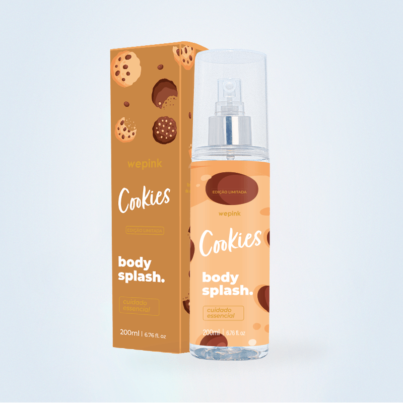Body Splash Cookies Desodorante Colônia Wepink - 200ml