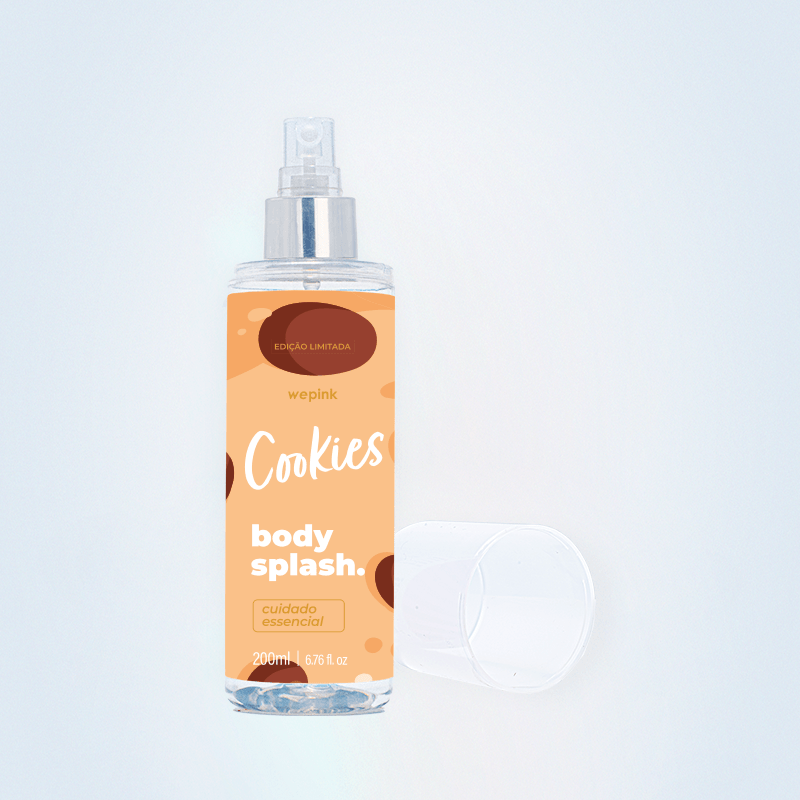 Body Splash Cookies Desodorante Colônia Wepink - 200ml