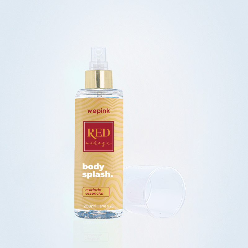 Body Splash Red Mirage Desodorante Colônia Wepink - 200ml