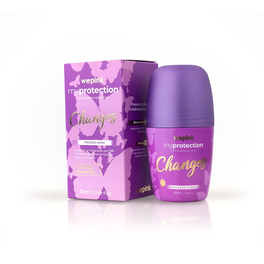 Desodorante Antitranspirante Roll-on Changes Wepink - 50ml