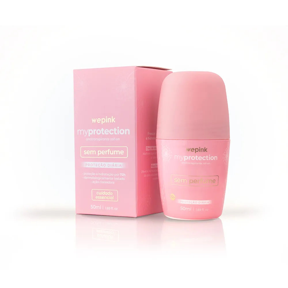 Desodorante Antitranspirante Roll-on Sem Perfume Wepink - 50ml