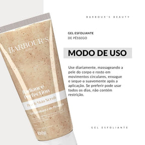 Barbour's Beauty Peach Moisturising Exfoliating Gel - 100g