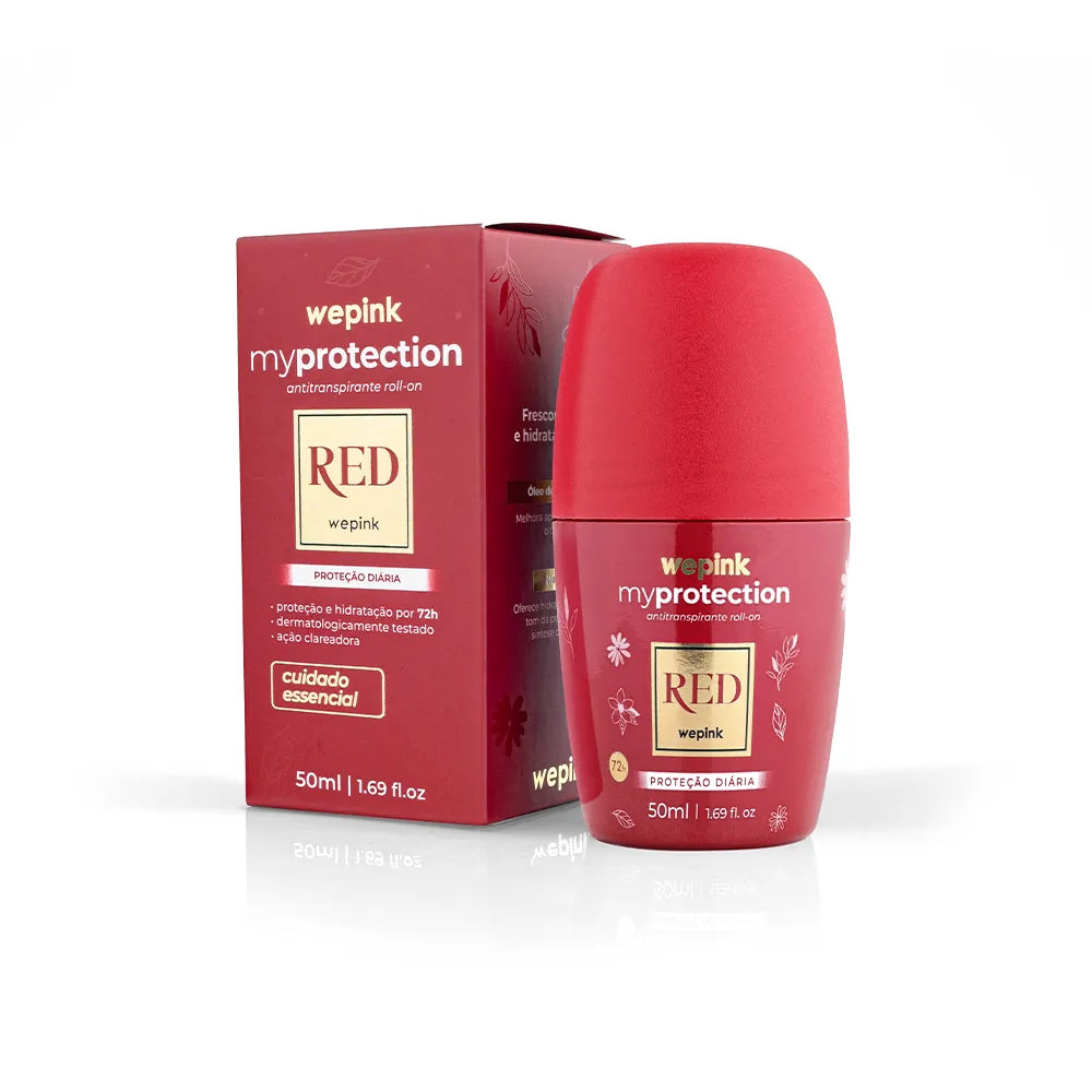 Desodorante Antitranspirante Roll-on Red Wepink - 50ml