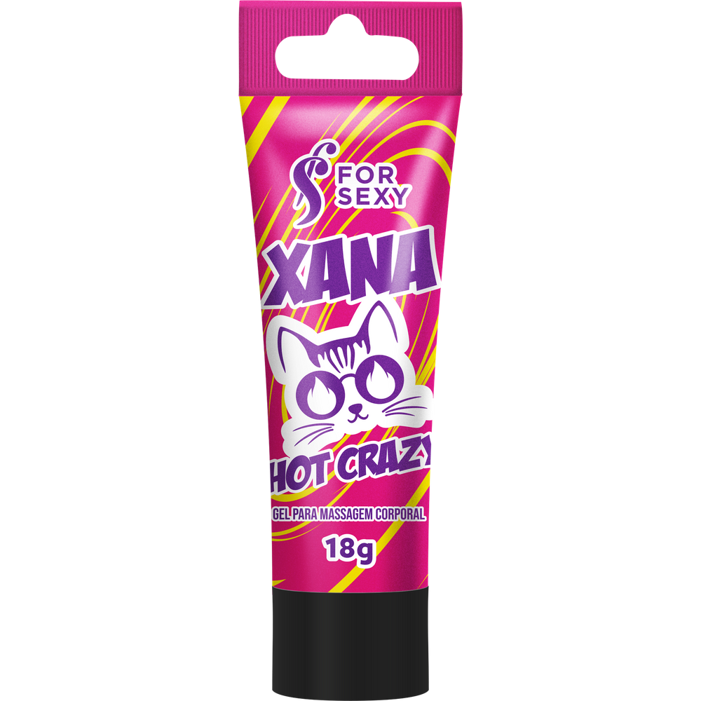Gel Excitante Bisnaga Xana Hot Crazy For Sexy - 18g