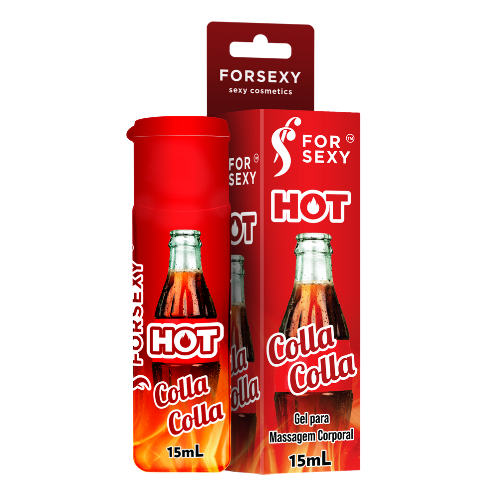 Gel Hot Beijável For Sexy Colla Colla - 15ml